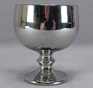 Antique 19th Century British Silver Luster Gold Interior Goblet Circa 1830s - Picture 1 of 6