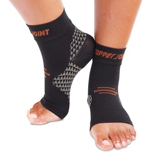 Foot Sleeve - Elastic Ankle Compression Socks for Women & Men Foot Braces Cop... - Picture 1 of 7