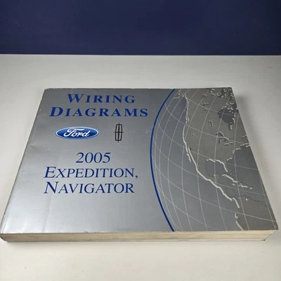 Ford Expedition Lincoln Navigator 2005 diagramas de cableado libro eléctrico original Foto 1 de 4