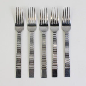 Menge 5 Libbey LYF5 (Edelstahl) Besteck Tafelgabeln 7,25" lang - Bild 1 von 5