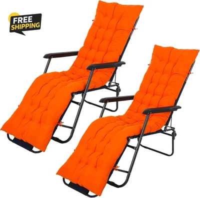 67 X 19 Inch Chaise Lounge Cushions Soft Lounge Chair Cushion Gravity Chair - Image 1 of 4