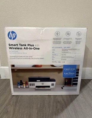 HP Smart Tank Plus 651 Wireless All-In-One Printer - Image 1 of 2