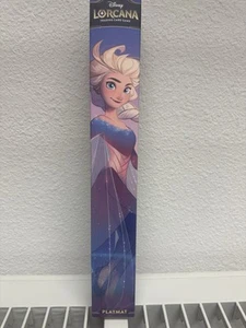 Disney Lorcana TCG: Azurite Sea Rubber Playmat - Elsa IN STOCK READY TO SHIP - Picture 1 of 1