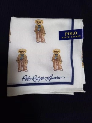 Ralph Lauren Mujer Accesorios Polo Oso Pañuelo Para Mujer Blanco Limitado Foto 1 de 4