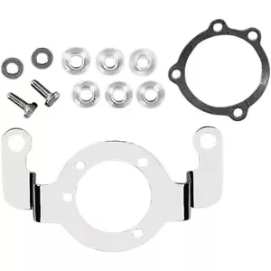 Soporte filtro aire cromado Harley Dyna Low Rider 1993-2005 - FXDL - Imagen 1 de 3