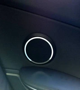 D Chrom Ringe für Lautsprecher hinten / BMW E63 E64 - Edelstahl poliert - Picture 1 of 3