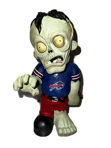 Buffalo Bills 8" Zombie Figurine-NEW Cover