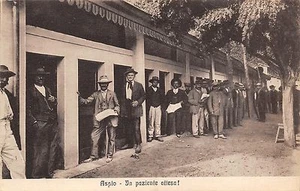 5767) ASPIO (ANCONA) IN PAZIENTE ATTESA DELL'ACQUA PURGATIVA, SORGENTI MINERALI. - Picture 1 of 2