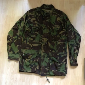 Vintage British Army Issue Camo Temperate Combat Smock DPM Jacket Size 180/104 - Picture 1 of 5