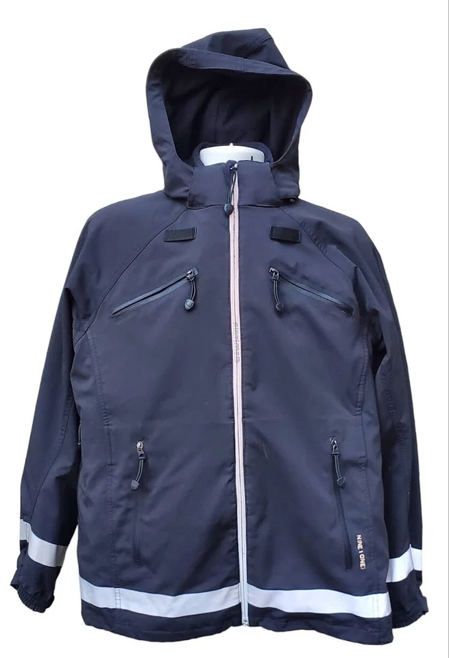 911 Nine1One Lieutenant Softshell Jacket Black L Fleece Lined Firefighter EMS - Image 1 of 4