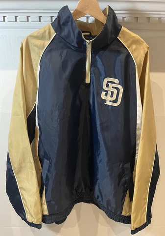 San Diego Padres 1/4 Zip Jacket Genuine Merchandise Men’s Size Large Cover