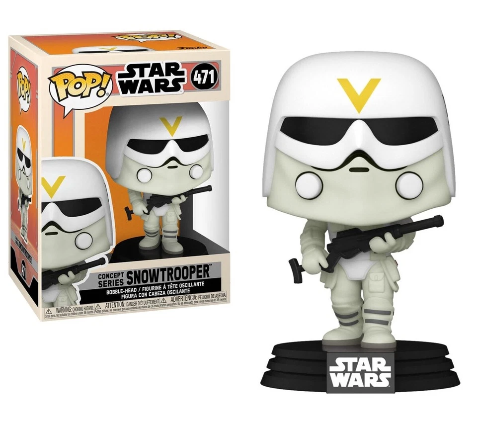Star Wars Snowtrooper Concept Pop! Vinilo #471 Foto 1 de 1