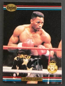 Lennox Lewis 1991 Boxing Boxer Ringside Card #10 (NM) - Picture 1 of 2