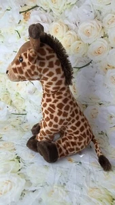 Giraffe Realistic Plush Stuffed Animal Toy Fiesta Brown So Soft Standing - Picture 1 of 8