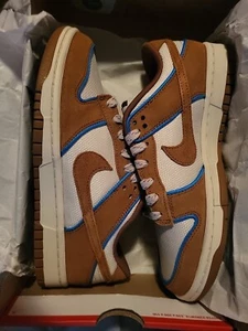 Size 7M/8.5W - Nike Dunk Premium Low Light British Tan. Ships asap - Picture 1 of 4