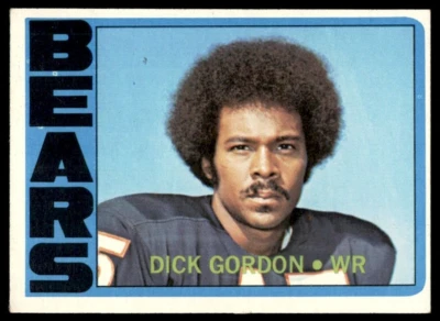 1972  Topps  #223 Dick Gordon Chicago Bears  EX - Image 1 of 2