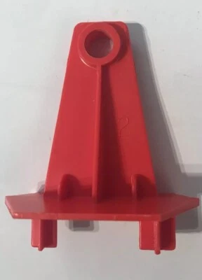 Ideal Mouse Trap Board Game 1963 Retro Spares Gear Support Part 4 Red VINTAGE VG - Image 1 of 4