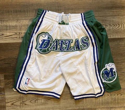 Dallas Mavericks Summer Edition Old  School Mavs Basketball Team Shorts M-XL Cover