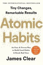 Atomic Habits by James Clear Build Good Habits & Break Bad Ones Paperback