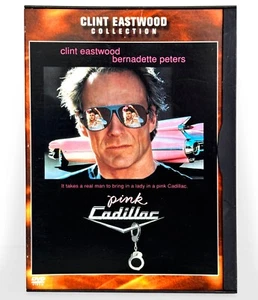 Pink Cadillac (DVD, 1989, Widescreen) Like New !  C. Eastwood  Bernadette Peters - Picture 1 of 3