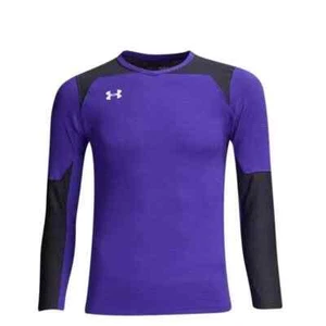 Camiseta de portero de fútbol Under Armour para adultos - púrpura/negro - talla X-grande - Imagen 1 de 1