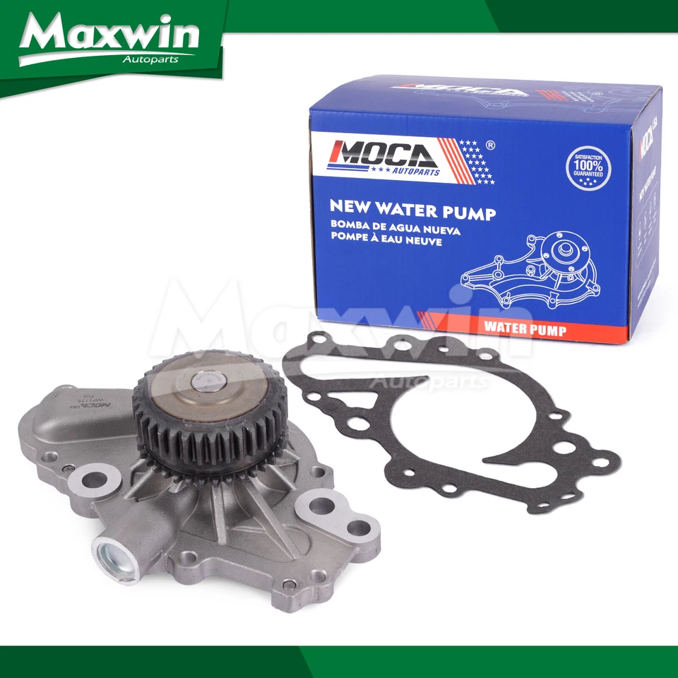 Water Pump Fit 2008-2010 Chrysler Sebring 300 Dodge Avenger Charger Magnum 2.7L Foto 1 de 4