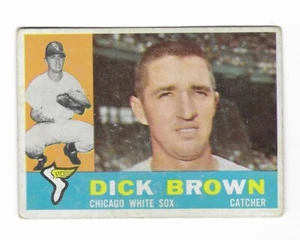 Dick Brown 1960 Topps #256 Baseball Trading Card Chicago White Sox - Bild 1 von 2