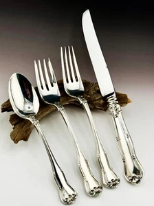 Tiffany Provence Sterling Silver Flatware 4 Piece Place Setting 6.62 troy ounces - Picture 1 of 5