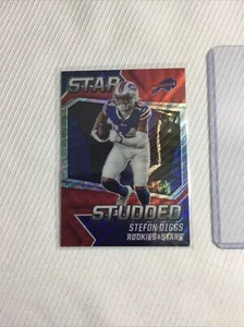 2021 Rookies & Stars Stefon Diggs Star Studded Prizm Card # SS-8 Bills - Picture 1 of 8