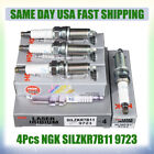 4Pcs NGK SILZKR7B11 9723 Laser Iridium Spark Plugs For Hyundai Elantra Santa Fe