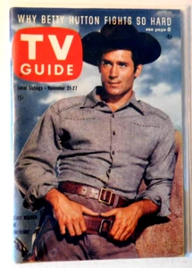 TV GUIDE #347 Nov 21, 1959 "Cheyenne" Clint Walker Cover - Picture 1 of 1