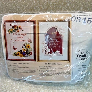 Serenity Prayer Cross Stitch Kit by The Creative Circle #0345 - Picture 1 of 4