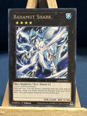 Yugioh Bahamut Shark Secret Rare 1st Edition ABYR-EN099 Near Mint.  RARE SSP - Image 1 of 2