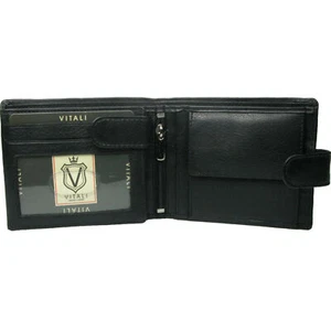 VITALI MENS LEATHER WALLET 601 - Picture 1 of 2