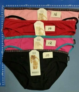 6 Pack Women's Bonds Cotton Hipster Bikini Underwear Briefs 8-16 - Picture 1 of 6