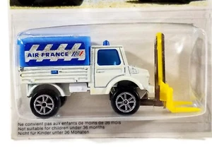 Majorette Mercedes-Benz Unimog Transpalette Air France / #215 / Made in France - Picture 1 of 7