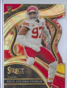2023 Panini Select - Club Level Felix Anudike-Uzomah #269 Red & Yellow Prizm NM - Picture 1 of 2