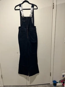 MADEWELL dunkelblauer Damen-Overall kleiner Reißverschluss vorne - Bild 1 von 5