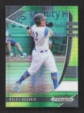 Kala'i Rosario  2020  Panini Prizm Draft Picks  Hyper Green and Yellow #PDP158