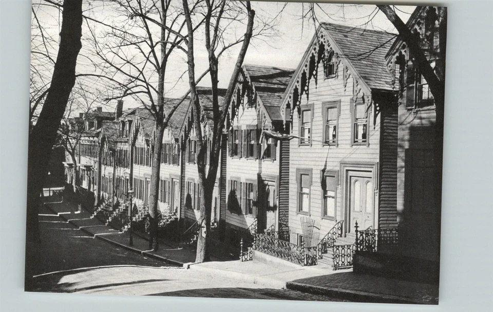 Walker Evans Americana 1938 Wood Row Houses Boston foto original grabado Foto 1 de 1