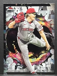Finest Andrew Abbott 2024 raro paralelo #293 Cincinatti Reds - Imagen 1 de 2