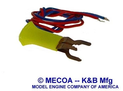 Clip de enchufe de cabeza incandescente de motor Cox .010 .020 .049 .051 .09 .015 estilo original #7556 Foto 1 de 2