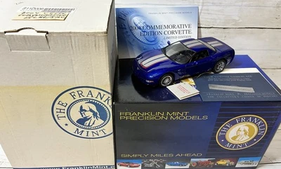 Franklin новом 2004 Corvette Z06 памятный Ltd издание 4816/9900 #B11D009 новый в коробке - Изображение 1 из 4