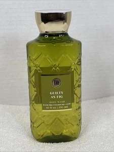 “Guilty As Fig” Body Wash W/ Pro-Vitamin B5 + Aloe By Bath & Body Works 10 FL OZ - Picture 1 of 2