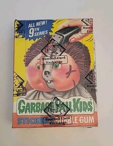 1987 Garbage Pail Kids Series 9 OS9 BBCE Sealed - Semi Colin Error Box 9th OS9 - Picture 1 of 5