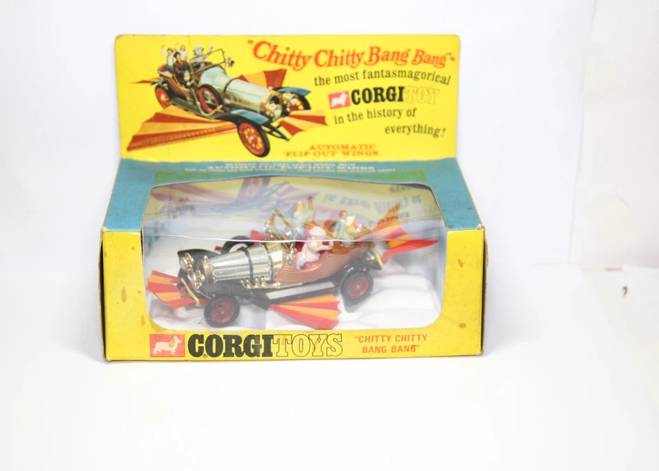 Corgi 266 Chitty Chitty Bang Bang In Original Box - Near Mint Vintage Rare Gold - Image 1 of 4