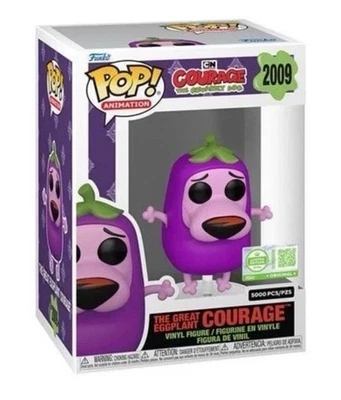 Funko Pop! Courage the Cowardly Dog: The Great Eggplant Courage #2009 [LE 5000]