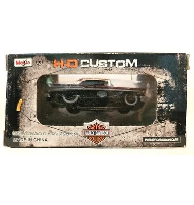 HARLEY DAVIDSON 1:64 1957 Chevrolet Bel Air HD Custom Maista Car - Image 1 of 2