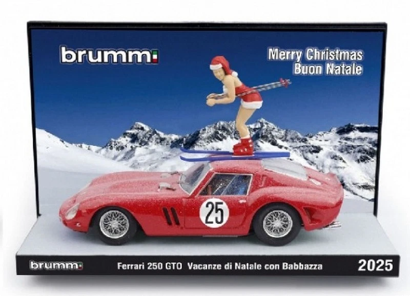 Ferrari 250 GTO 'Babbazza' Christmas Edition 2025 1:43 BRUMM S2525 - Immagine 1 di 1