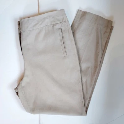 Pantalones Pantalón Pendelton Tostado Mezcla Seda Talla 12 Foto 1 de 4